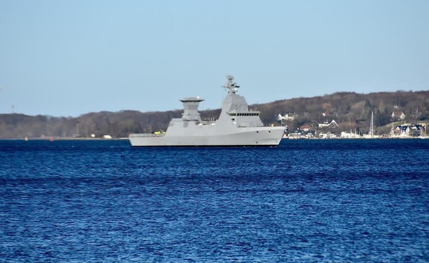 ספינת אח"י מגן (צילום: דובר צה"ל)