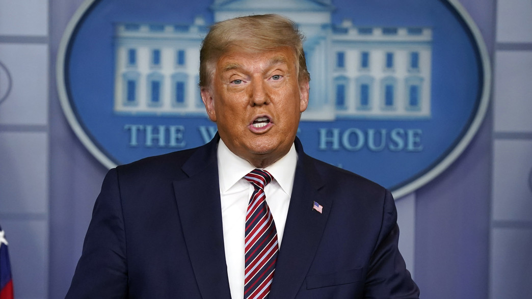 טראמפ בבית הלבן