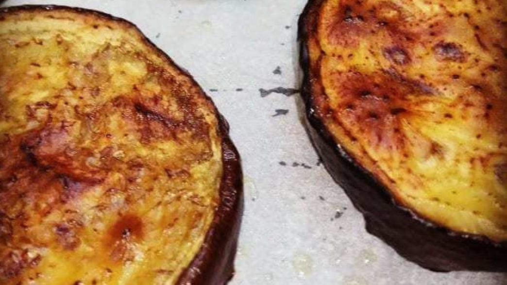 חצילים מטוגנים בתנור