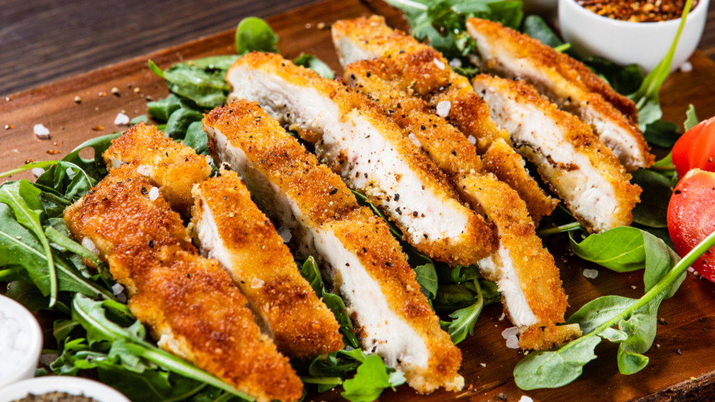 שניצל בציפוי משודרג שניצל בציפוי משודרג