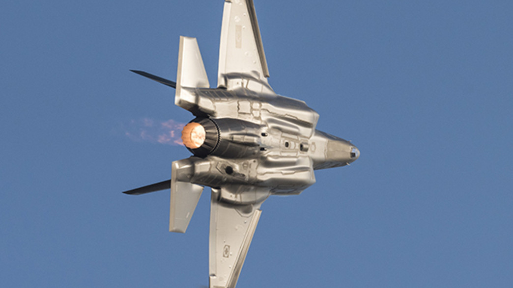 F-35 אדיר (צילום: סליה גריון, בטאון חיל האוויר)