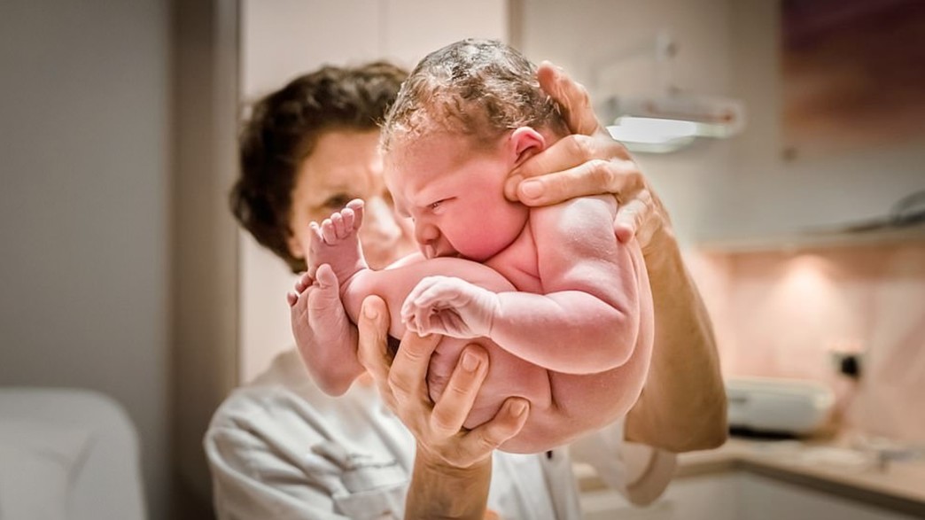 זוכה בתחרות תמונות הלידה (צילום: רנאטה ואן לית')