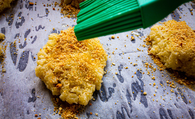 שניצל כרובית - הכנה שניצל כרובית - הכנה