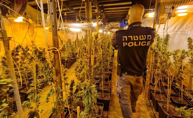 מנהרות הסמים בדרום (צילום: דוברות משטרת ישראל)