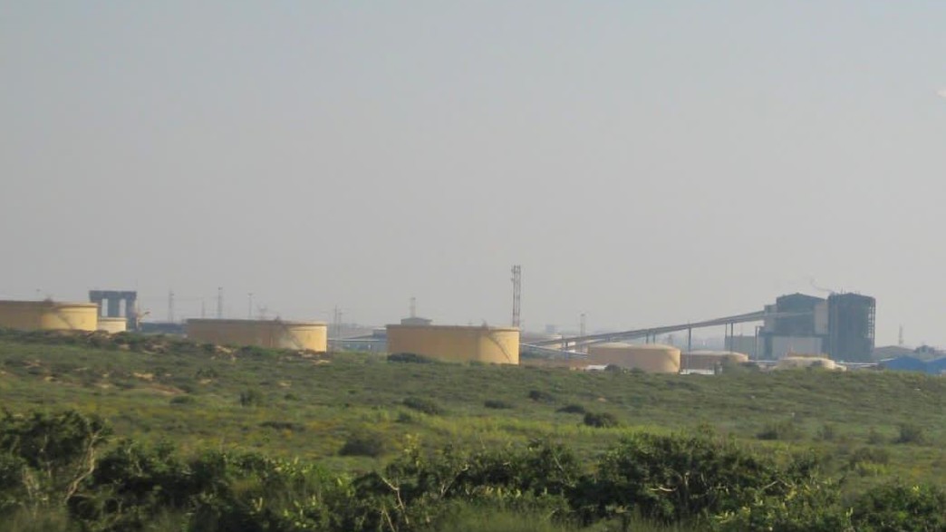 הדליפה במתקן קצא"א באשקלון הדליפה במתקן קצא"א באשקלון