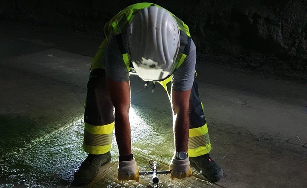 הישראלי שעובד בפרויקט המנהרות הגדול בעולם (צילום: אדיר בללי,  יח