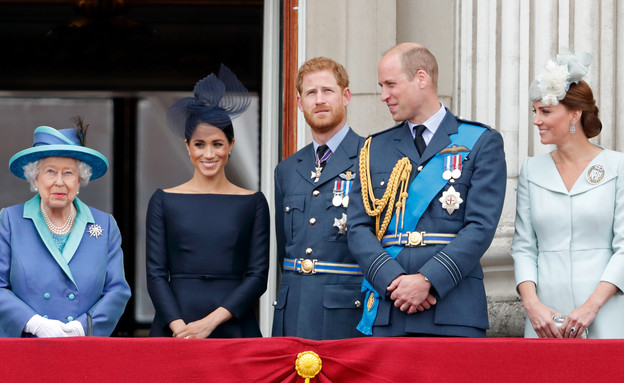 משפחת המלוכה, 2018 (צילום: Max Mumby/Indigo/Getty Images)