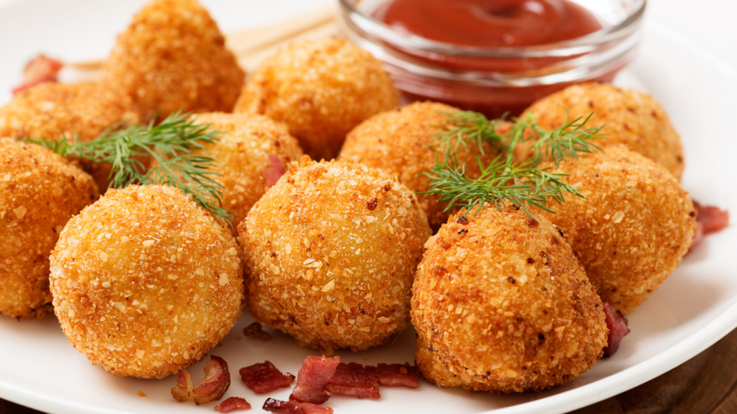 כדורי פירה מטוגנים