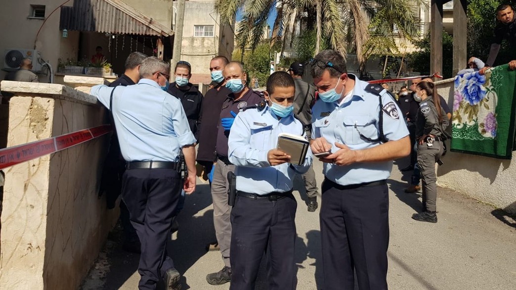 זירת הירי בכפר ריינה בצפון