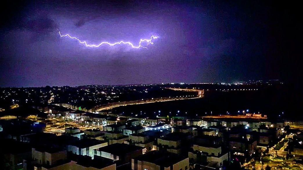 מזג אוויר סוער ברחבי הארץ מזג אוויר סוער ברחבי הארץ