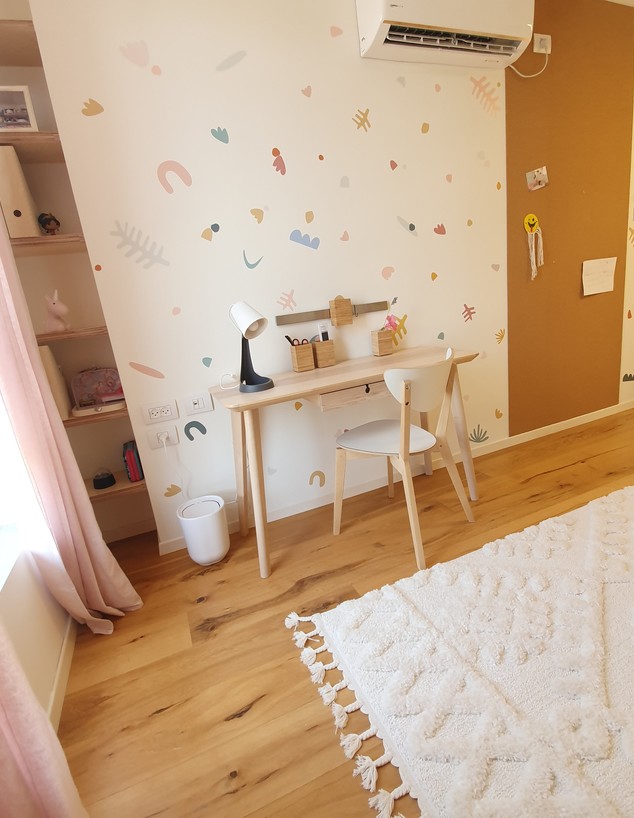 חדר ילדה, עיצוב קרן בריטהולץ (צילום: קרן שחר)