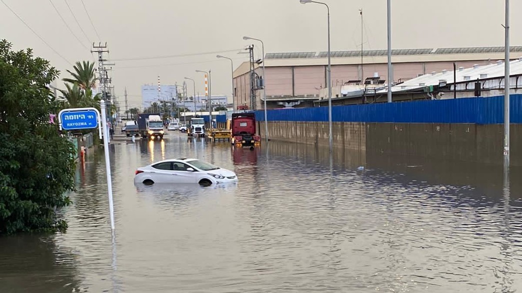 הצפה באשדוד