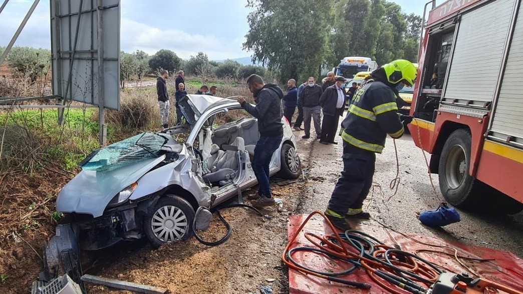 תאונת דרכים קטלנית בגלבוע: בת 17 נהרגה תאונת דרכים קטלנית בגלבוע: בת 17 נהרגה