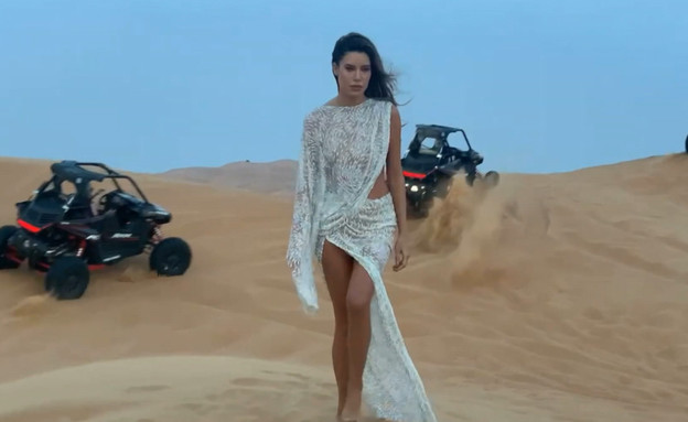 נטלי דדון בקמפיין שמלות כלה בדובאי