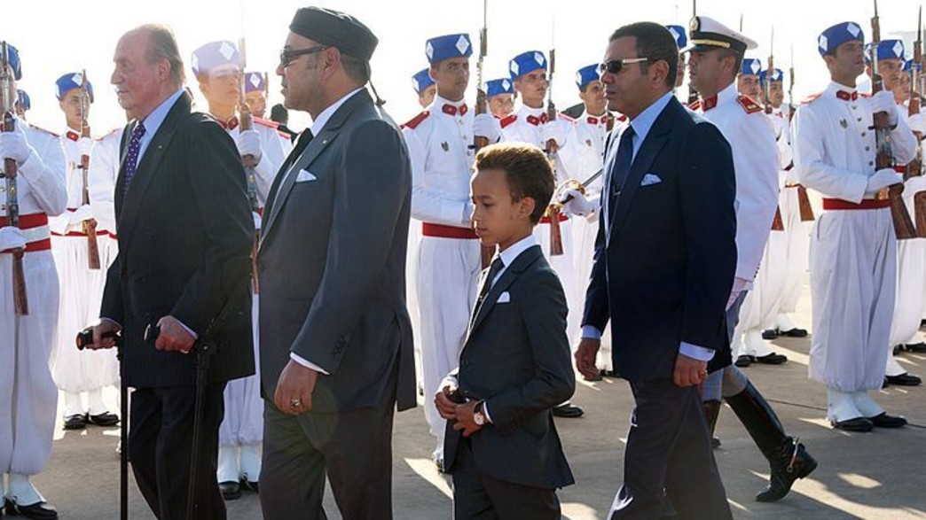 מלך מרוקו ובנו מלך מרוקו ובנו