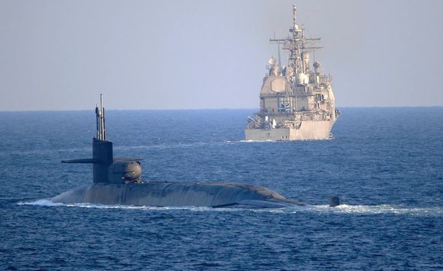 הצוללת (צילום: indra beaufort/U.S Navy)