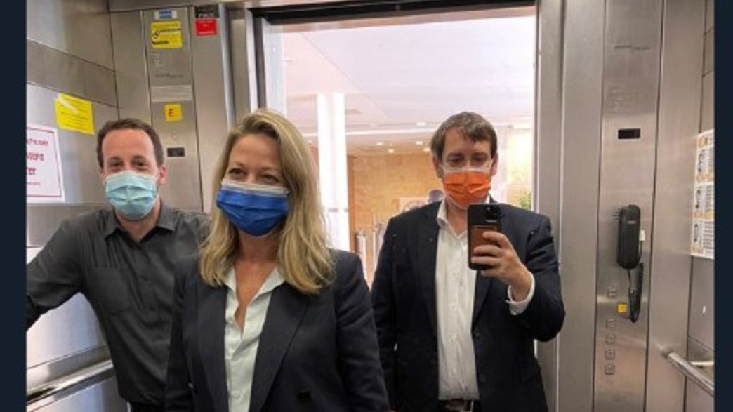 אסף זמיר, מיקי חיימוביץ' ורם שפע בדרך להצבעה