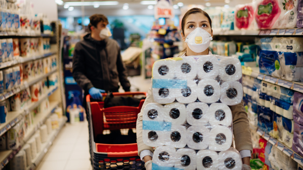 קורונה בסופרמרקט