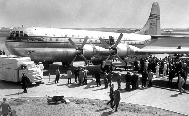 טיסות בשנות ה-50 (צילום: Topical Press Agency, getty images)