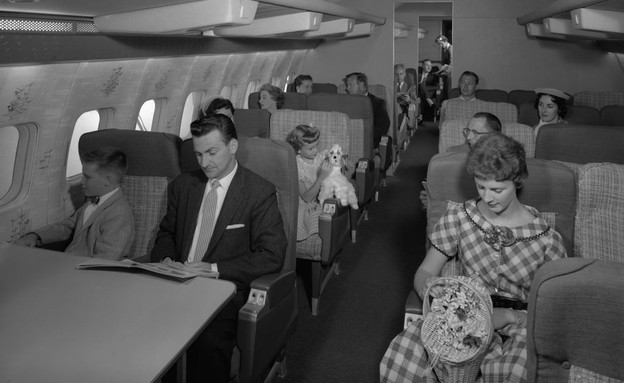 טיסות בשנות ה-50 (צילום: Michael Ochs Archive, getty images)