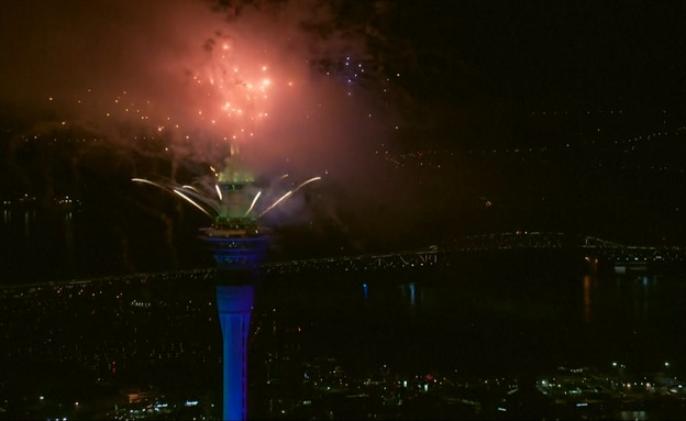 Celebrating New Zealand's New Year 2021 (Photo: Reuters)
