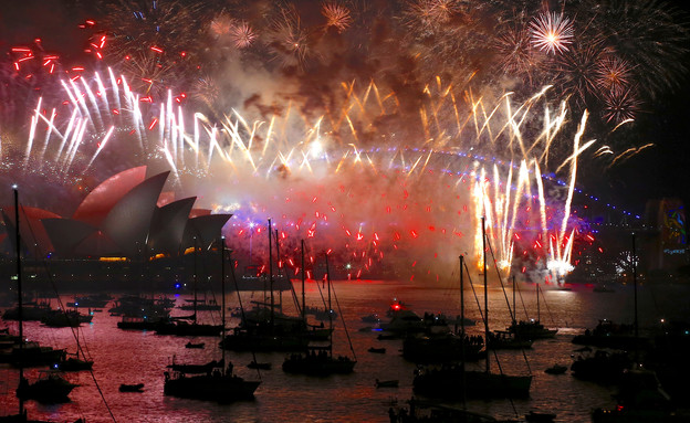 New Year celebrations in Sydney, Australia (Photo: Reuters_)