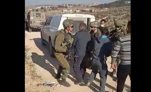 עימותים בין כוחות צה"ל לפלסטינים ליד חברון