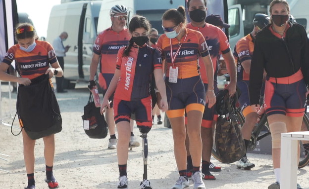 נועה סוויסה, בת ה-14 שהשתתפה במרוץ