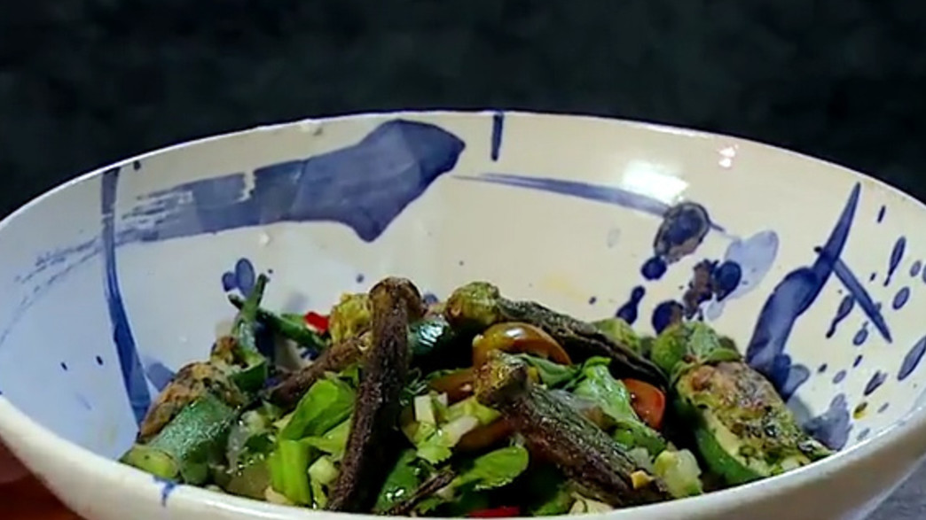 סלט במיה אסף דיי