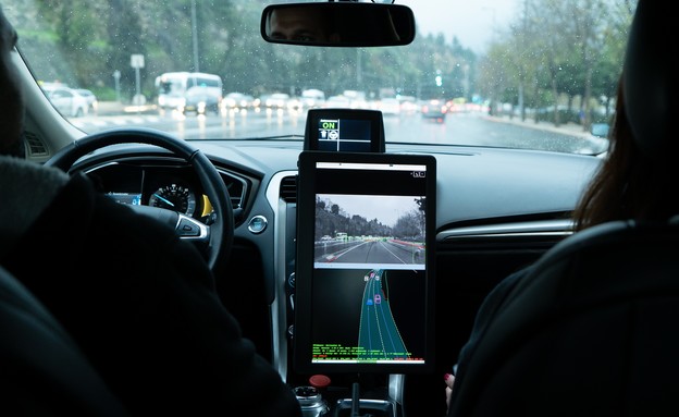 מובילאיי, רכב אוטונומי (צילום: Mobileye/Intel, יחסי ציבור)