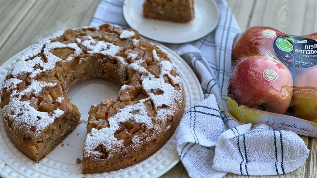 עוגת תפוחים - יונית צוקרמן