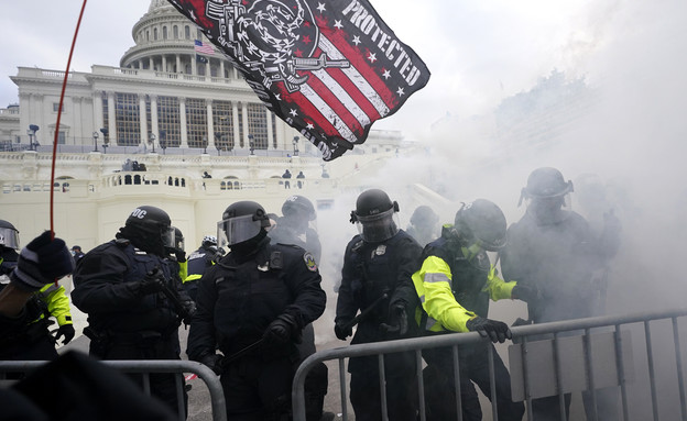 מהומות בארה"ב‎ (צילום: AP)