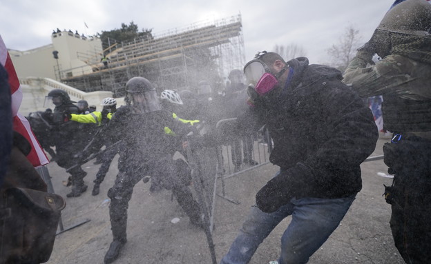 מהומות בארה"ב‎ (צילום: AP)