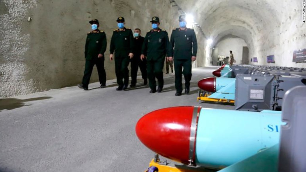 בסיס הטילים הסודי שחשפה אירן