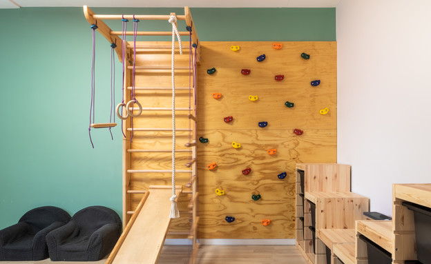 חדר ילדים פעיל, עיצוב צביה ברלינסקי (צילום: רון ברלינסקי)