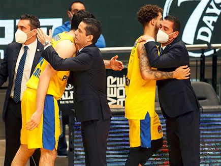 מכבי הובילה ברוב שלבי המשחק (אלן שיבר)