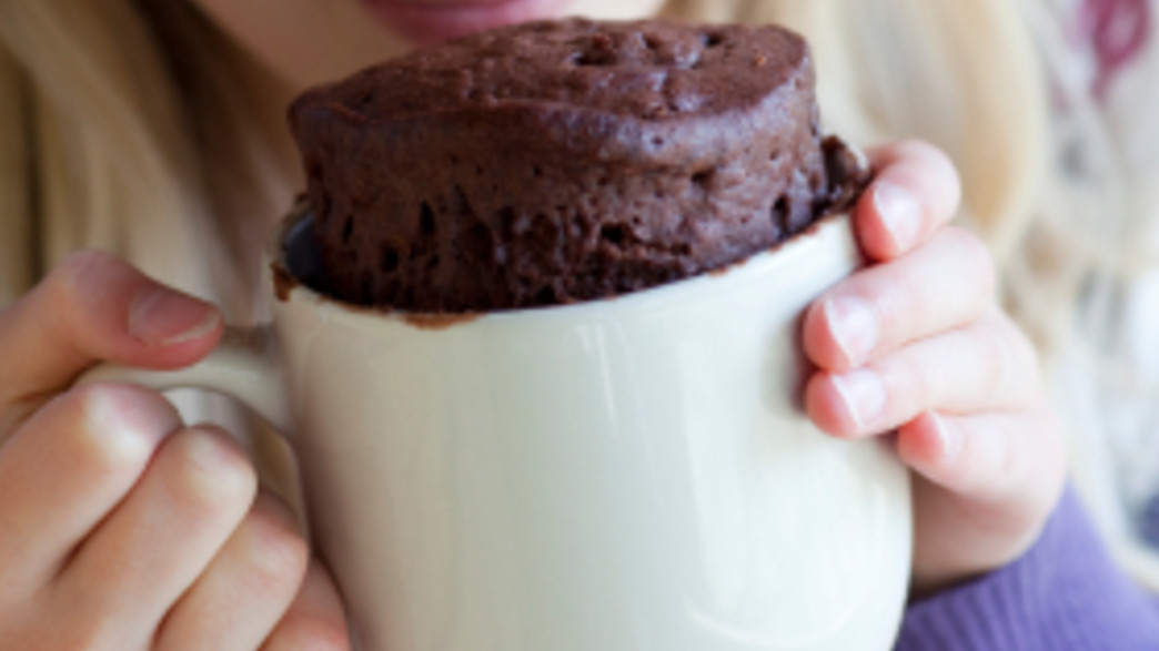 עוגת שוקולד בספל