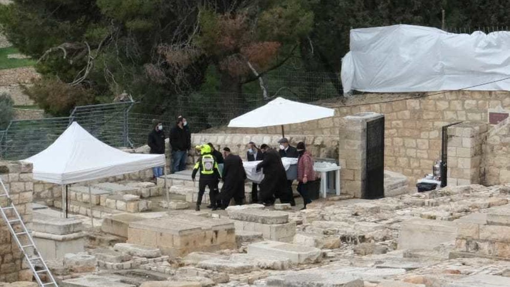 הלווית הפילנתרופ שלדון אדלסון בהר הזיתים
