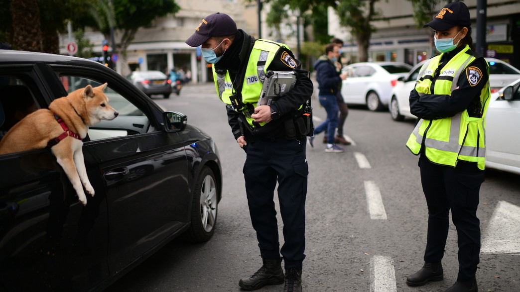אכיפת הסגר השלישי בסופ"ש אכיפת הסגר השלישי בסופ"ש