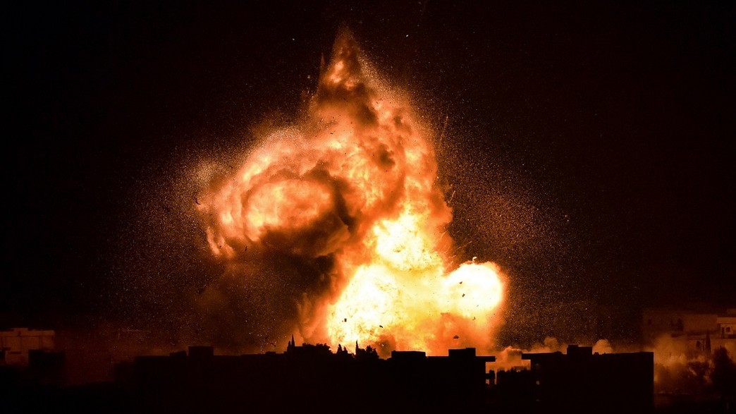 תקיפה בסוריה, ארכיון (צילום: ARIS MESSINIS/AFP, GettyImages)