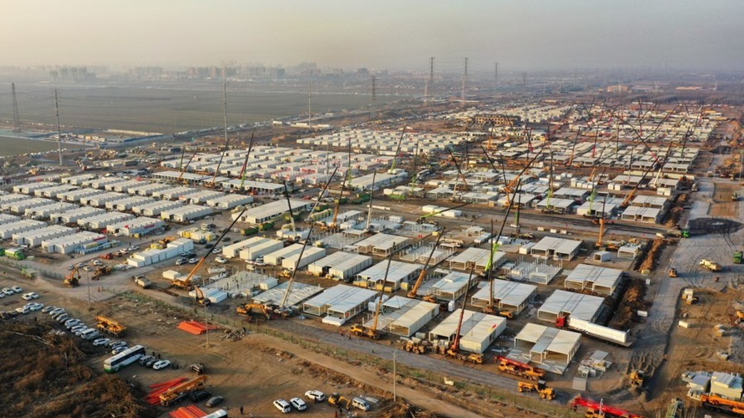 מתקן ההסגר הענק שנבנה בסין