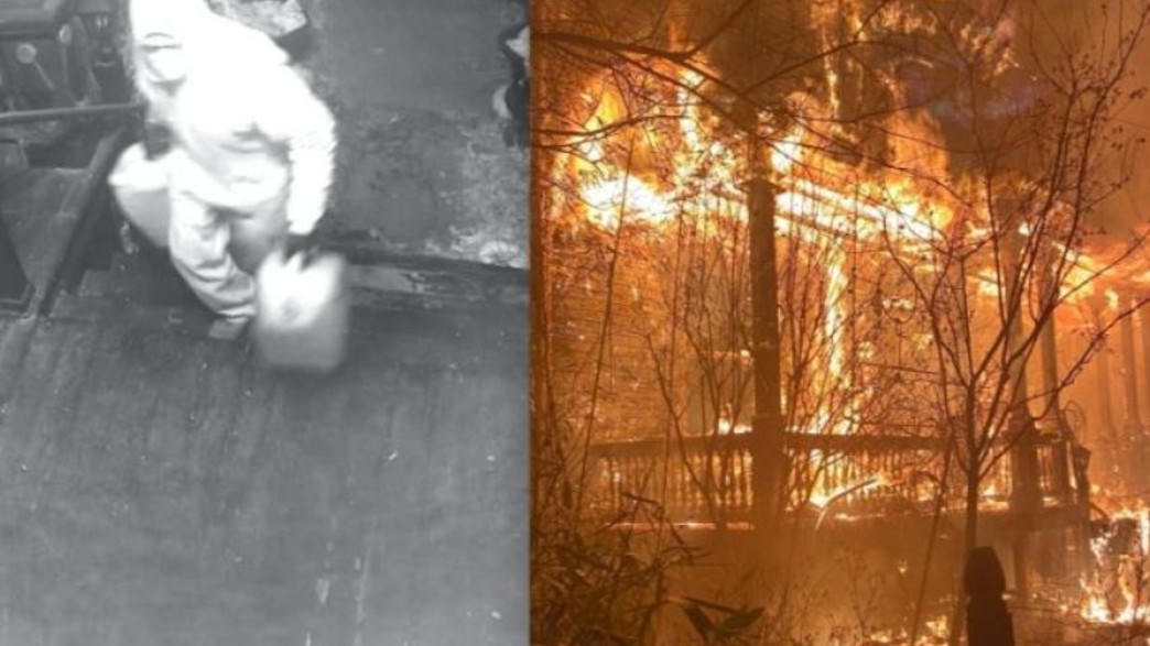 ביתו של מתיו קאמפ עולה באש (צילום: מתוך עמוד האינסטגרם matthewcamp@, instagram)