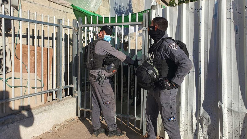 כוחות המשטרה בתלמוד תורה באשדוד