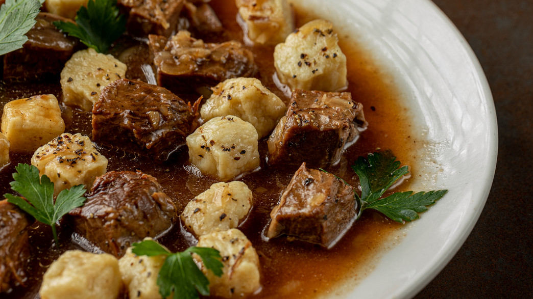 צלי בקר עם בצקניות