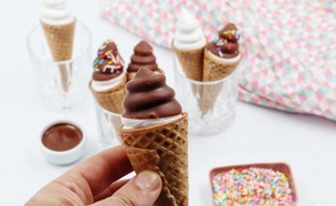 גלידה חמה (צילום: רון יוחננוב, mako אוכל)