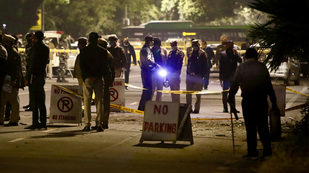 פיצוץ ליד שגרירות ישראל בדלהי פיצוץ ליד שגרירות ישראל בדלהי