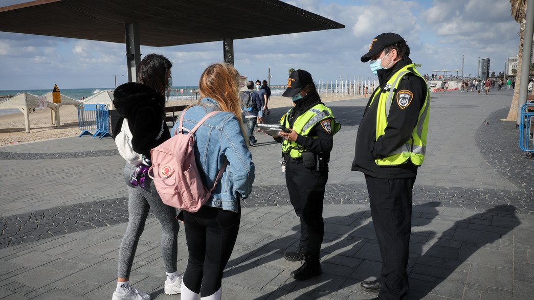 אכיפת הסגר השלישי בסופ"ש