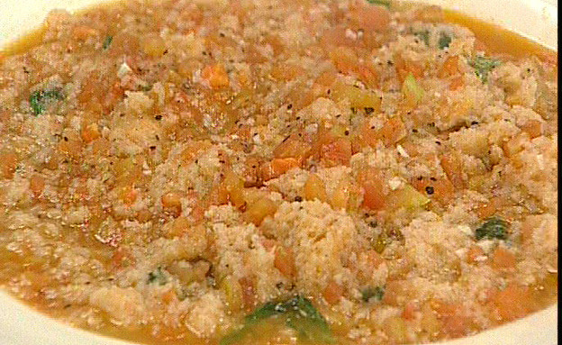 מרק לחם-עגבניות איטלקי: פאפא אל פומודורו2503 (תמונת AVI: שיעור פרטי עם אהרוני)
