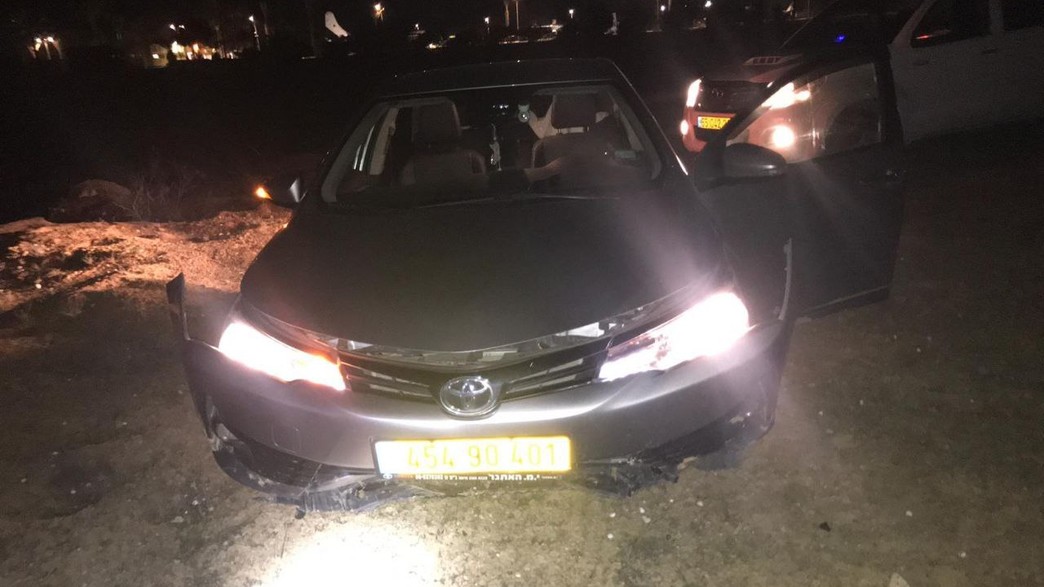 חשד שגנב רכב נכנס לבסיס נבטים