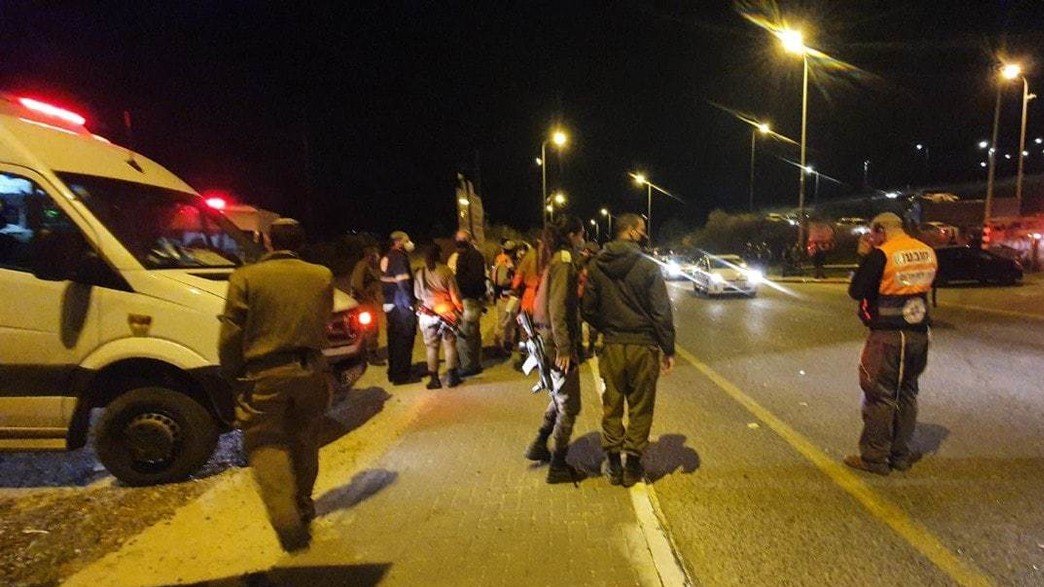 תאונת דרכים בצומת יצהר תאונת דרכים בצומת יצהר